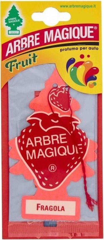 Arbre Magique Luchtverfrisser Fragola Rood/roze - Arbre Magique