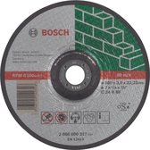 Bosch - Doorslijpschijf gebogen Expert for Stone C 24 R BF, 180 mm, 22,23 mm, 3,0 mm