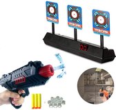 Elektrische Schietschijf Target - Digitaal Doelwit Met Drie Schiet Targets - Met LCD Score Bord