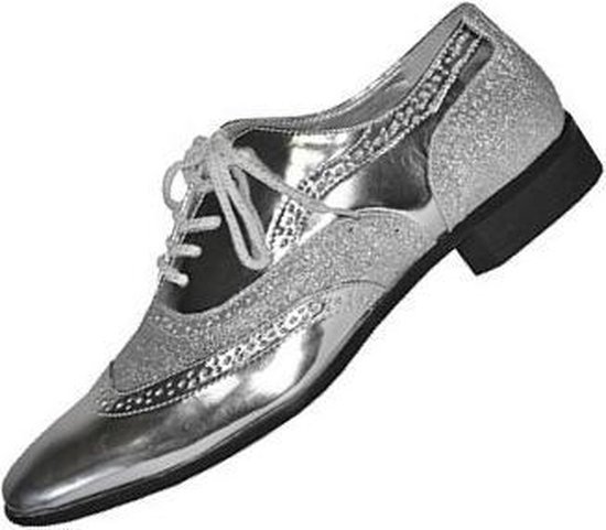 Zilveren heren schoen | bol.com