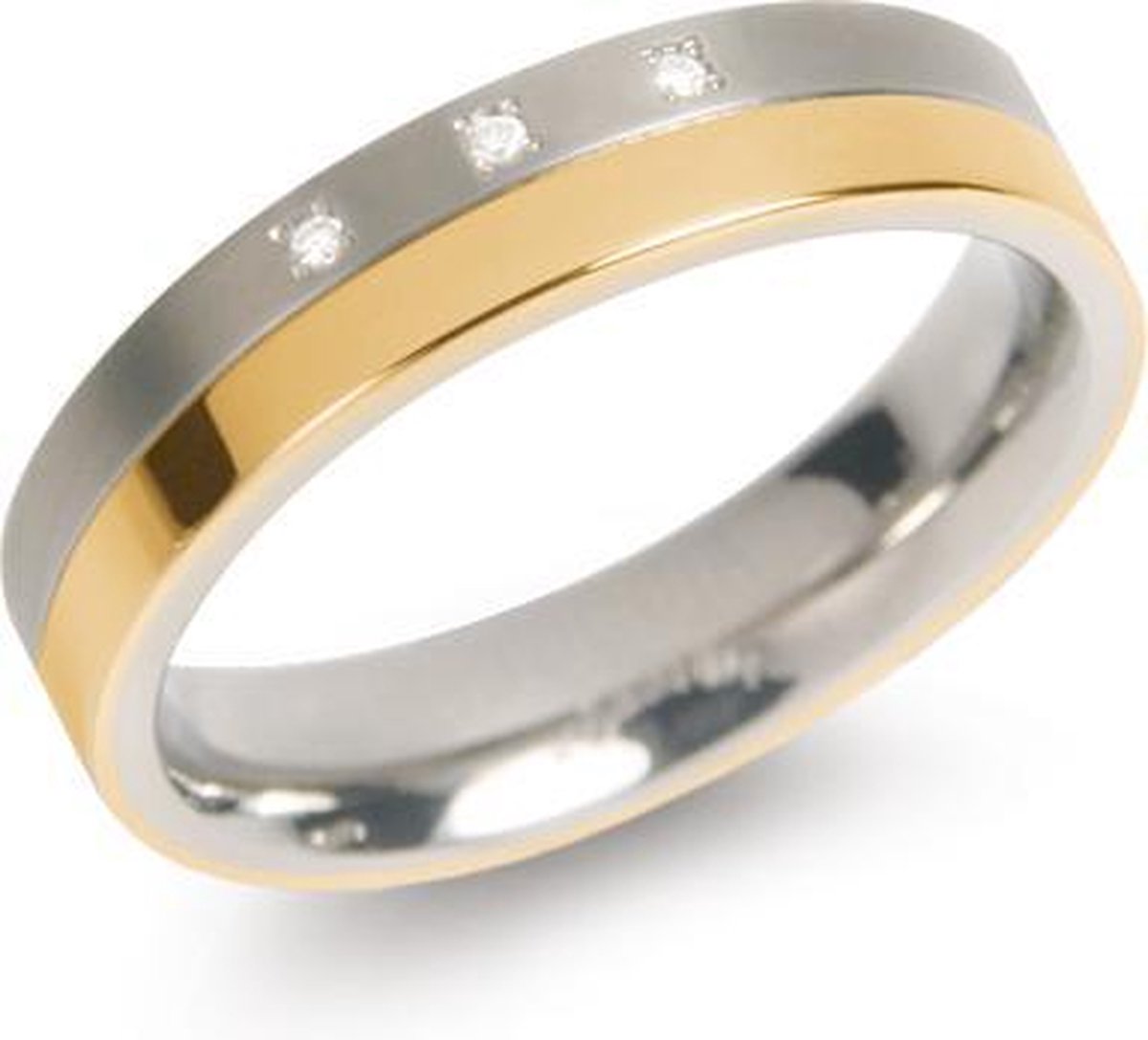 Boccia Titanium 0129.0452 Dames Ring 16.50 mm maat 52 - Boccia Titanium