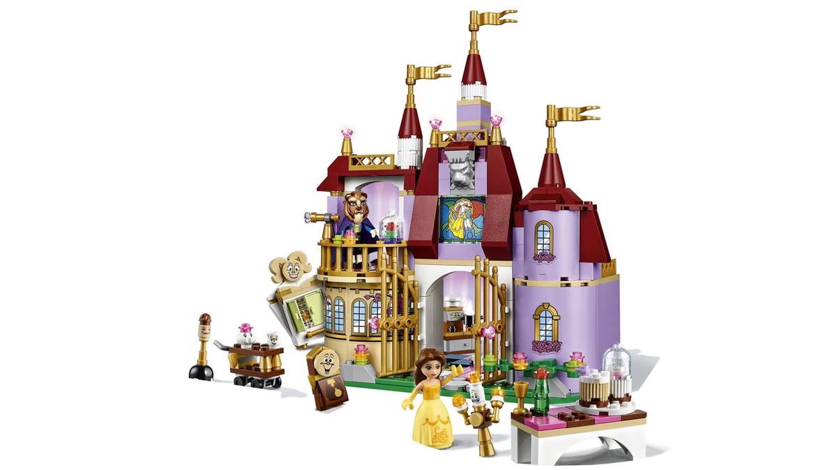 LEGO Disney Princess Belle's betoverde kasteel - 41067 | bol.com