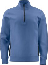 Projob Sweater met halve ritssluiting 642128 Hemelsblauw - Maat 3XL