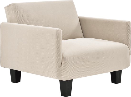 Benodigdheden Actie handboeien Stertch meubelhoes voor fauteuil polyester zandkleurig | bol.com