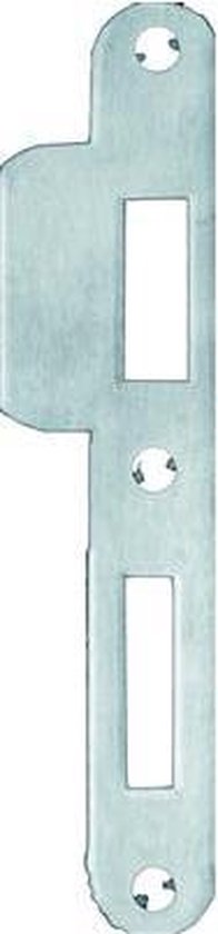 Mauer Sluitplaat 145 loop/BAD met magneet Ls/Rs t.b.v stalen kozijn | Online Deurbeslagshop