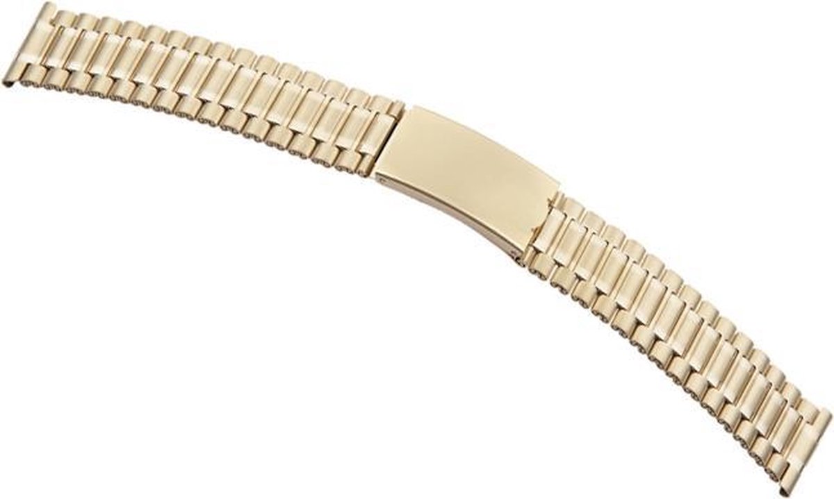 Horlogeband Metaal Classic Double - 20mm