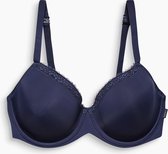 Esprit gewatteerde Beugelbeha - blauw - maat 75D