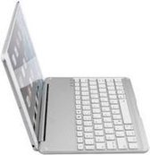 Tablet2you Apple iPad Air 1 toetsenbord - notebookcase met verlicht toetsenbord - Zilver