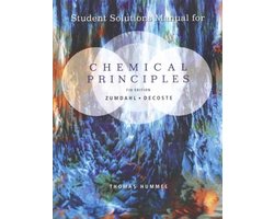 Omslag van Student Solutions Manual for Zumdahl/Decoste's Chemical Principles, 7th