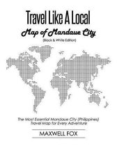 Travel Like a Local - Map of Mandaue City (Black and White Edition)