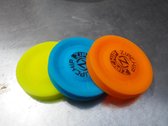 Zipchip set | frisbee | mini | oranje geel blauw( kan ook een combinatie zijn)