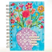 Journal Small Wirebound - Turquoise Vase