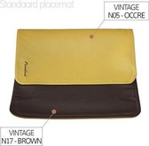 Pavelinni Placemat - Classic Brown/Okker - 30x45cm