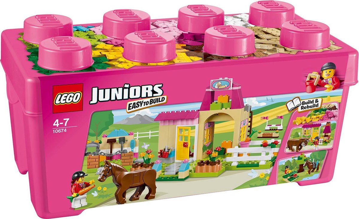 LEGO Juniors Pony Boerderij - 10674 | bol.com