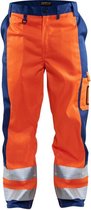 Blaklader Werkbroek High Vis - High Vis Oranje/Korenblauw - D104