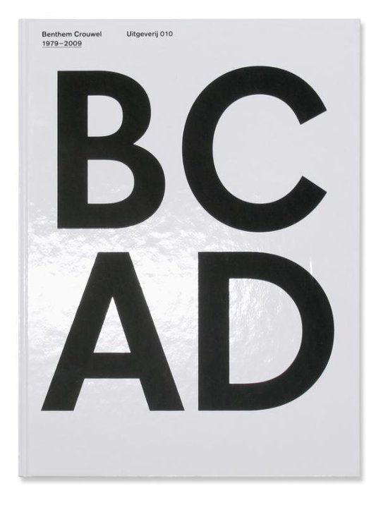 Cover van het boek 'BC AD' van Benthem Crouwel Architekten