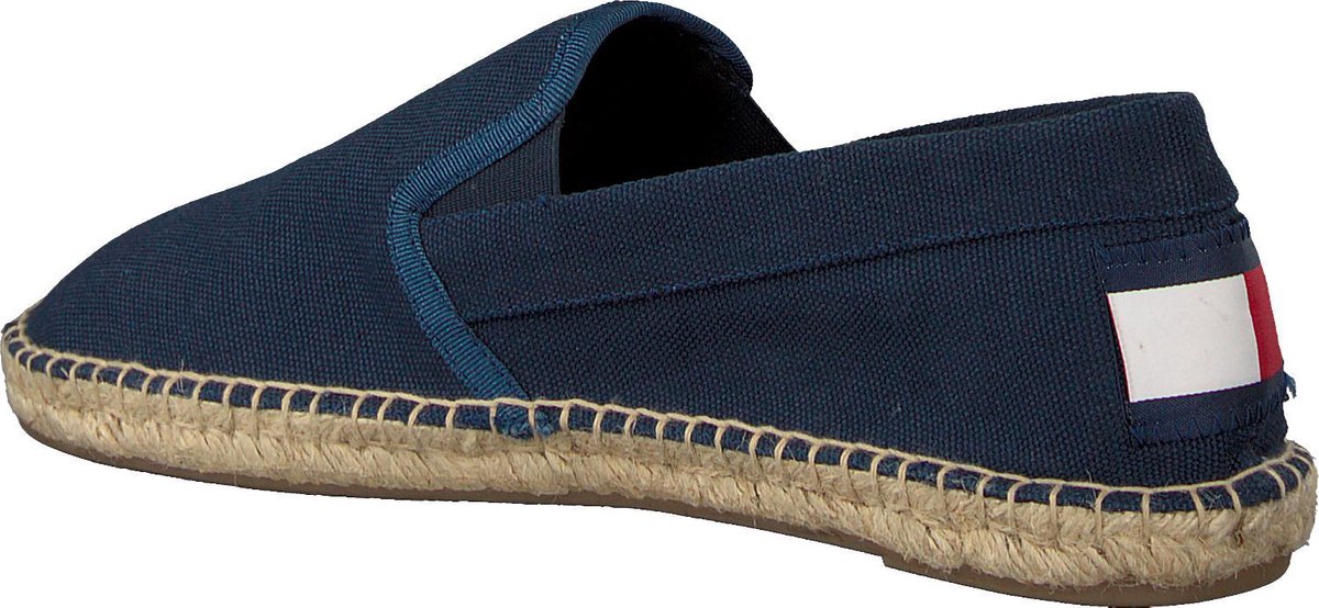 Tommy Hilfiger Heren Instappers Flag Espadrille Blauw Maat 41 bol
