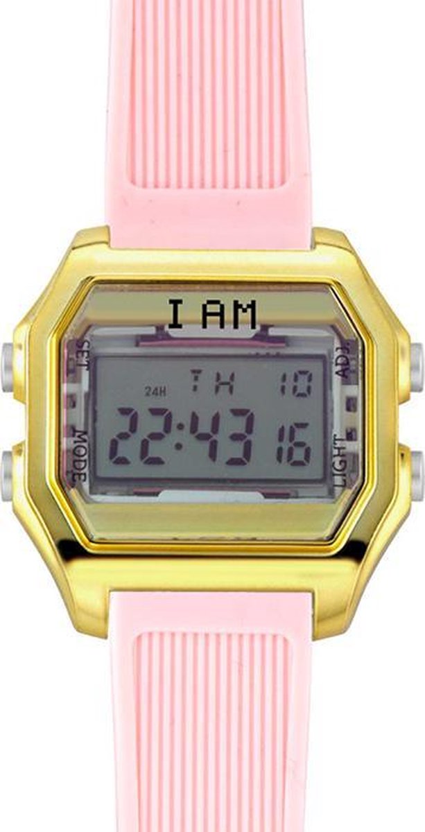 I AM THE WATCH - Horloge - 40mm - Goudkleurig/roze - IAM-KIT14