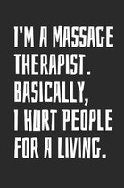 I'm A Massage Therapist. Basically, I Hurt People For A Living