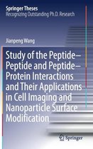 Study of the Peptide-Peptide and Peptide-Protein Interactions and Their Applications in Cell Imaging and Nanoparticle Surface Modification
