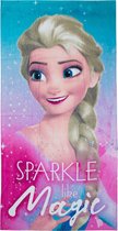 Disney Frozen - Badlaken- Strandlaken - Handdoek - Elsa- Meisjes - 140 X 70 cm - 100% Katoen
