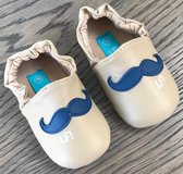 Lief Lifestyle BabySlofjes Beige/Blauw - Maat 18