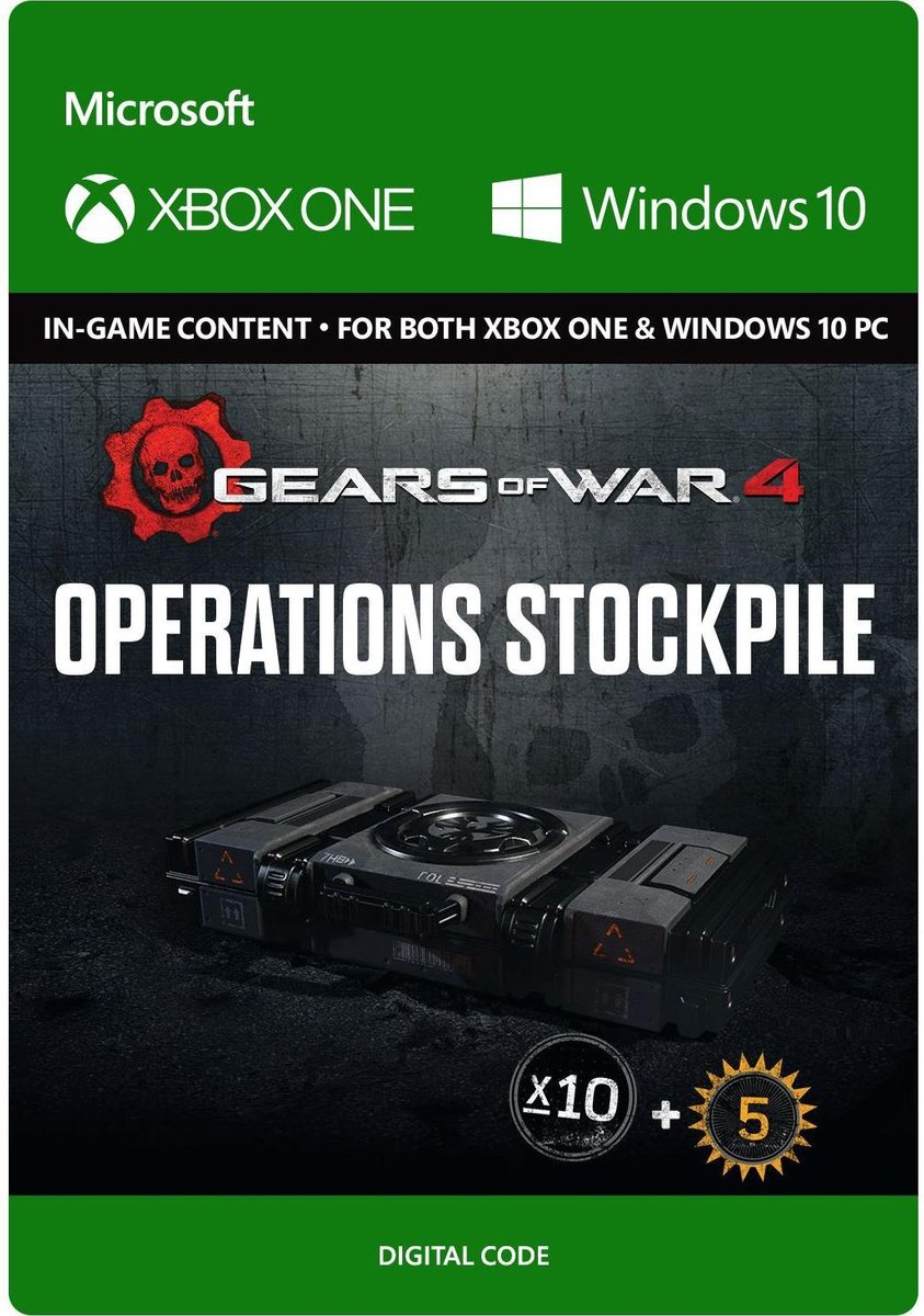 Microsoft Gears of War 4: Operations Stockpile Xbox One / Windows 10 Download