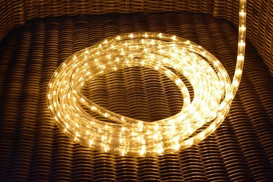 LED Lichtslang 15 meter | Warm wit | 36 leds per meter - buiten | 2200K | bol.com