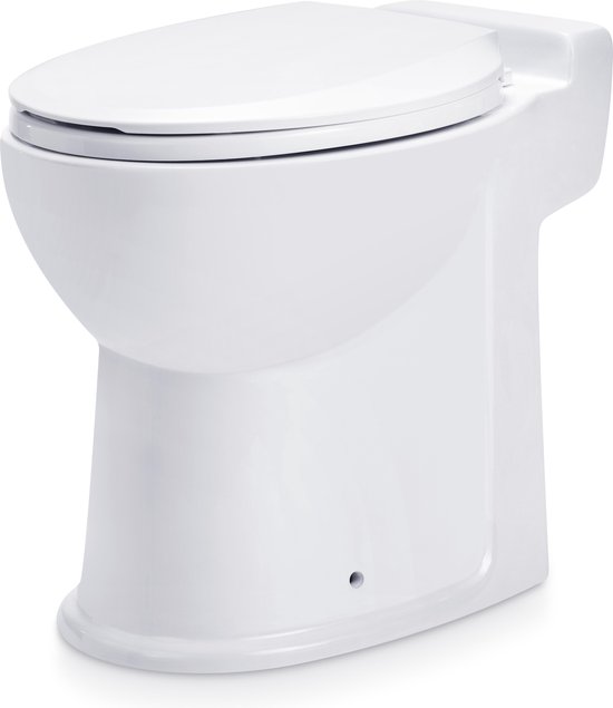 Aquamatix Compact - Toilet met ingebouwde broyeur WC vermaler - Wit  keramiek | bol.com