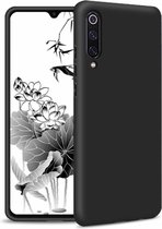 Luxe Back cover voor Samsung Galaxy A50 - Zwart - TPU Case - Siliconen Hoesje
