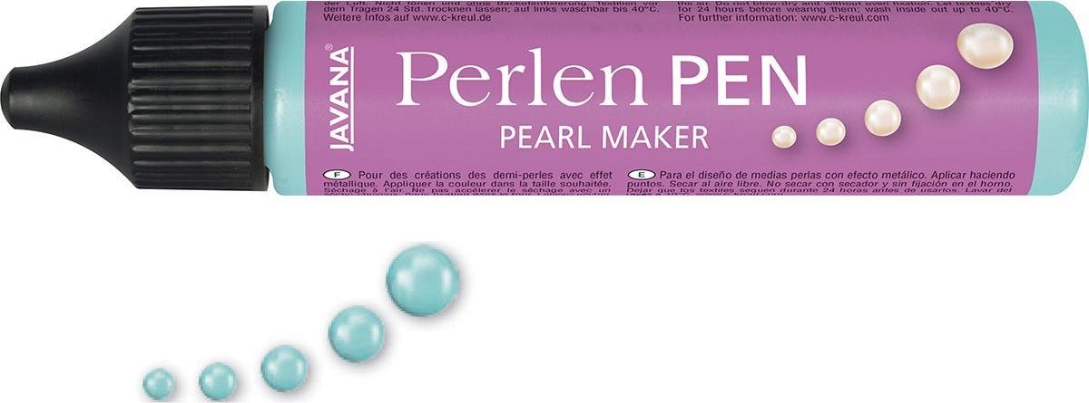 Javana Lichtblauwe Parel Effect Pen 29ml - Voor op textiel en andere ondergronden