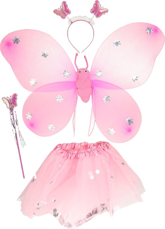 Princess Friends Verkleedset Vlinderfee met Vleugels - Toi-Toys