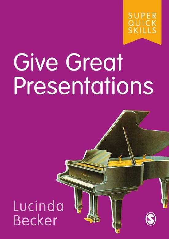 Super Quick Skills - Give Great Presentations - cover