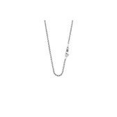 SILK Jewellery - Zilveren Collier / Ketting - Fox - 169.45 - Maat 45