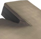 Refined Bedding – Katoen Split Topper Hoeslaken Taupe 160 x 200 cm