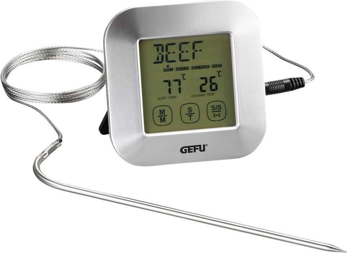 GEFU Digitale Braadthermometer Punto met Timer