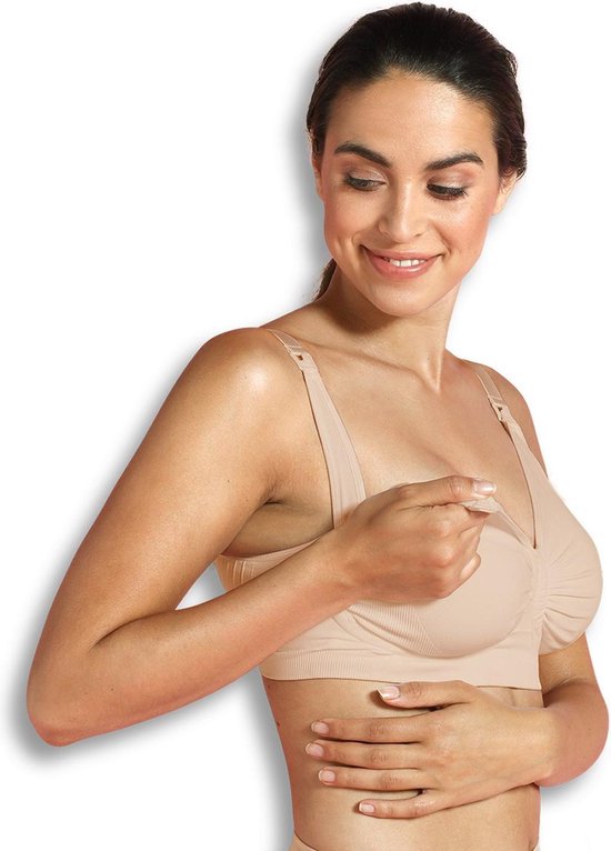 Carriwell Carrigel Voedingsbeha - met Gel-beugel – Honey - XL