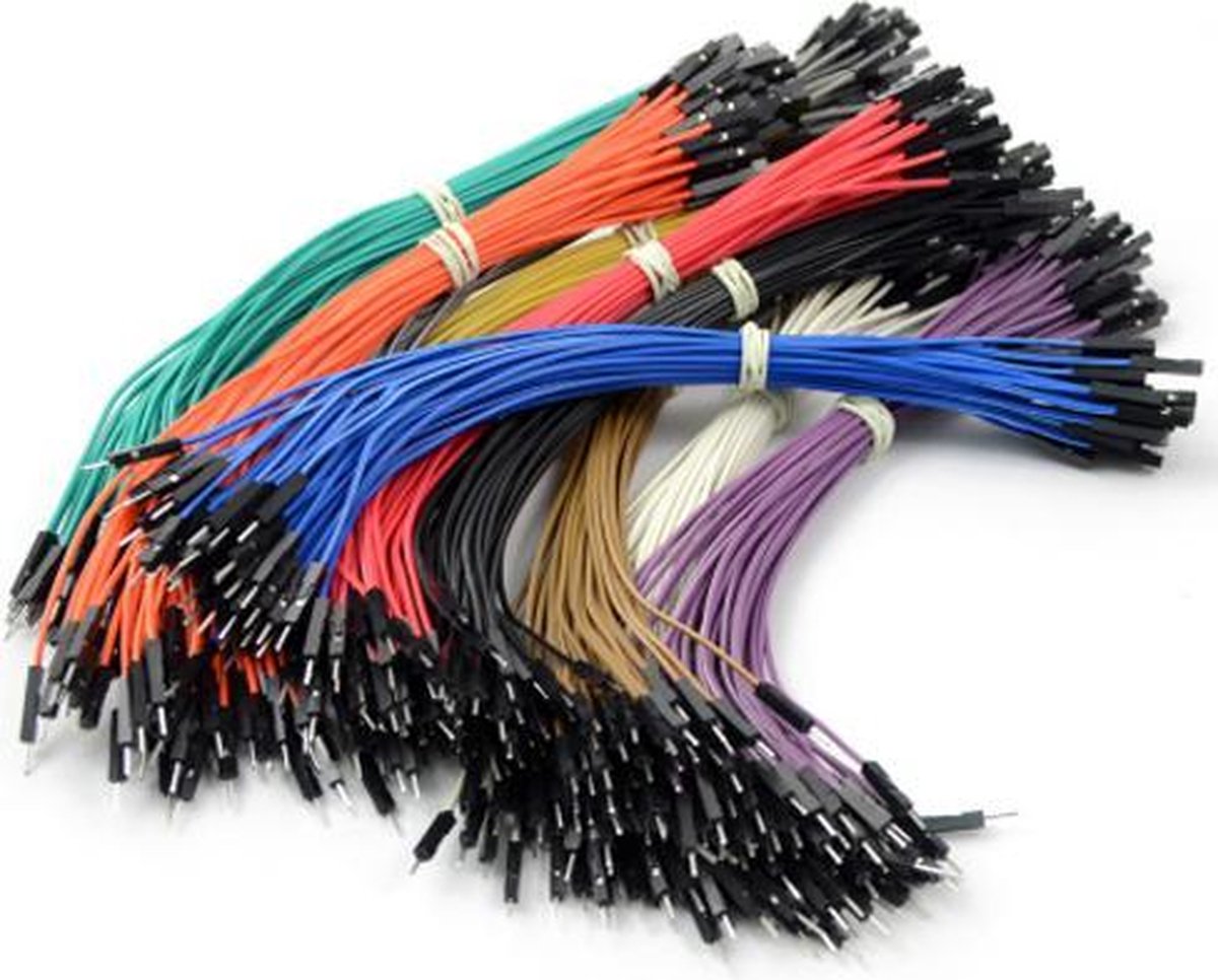 Breadboard Jumper Dupont Wires Kabel Male To Female Steckbrücken Für Arduino Breadboard Dupont