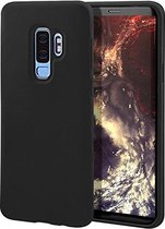 BMAX Siliconen hard case hoes voor Samsung Galaxy S9 Plus / Hard cover - Zwart