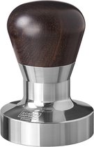 scarlet espresso | Tamper "Passion" voor barista; met ergonomische PVC of kostbaar houten handvat naar keuze en precisie roestvrijstalen basis.