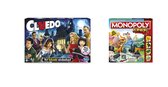 Monopoly Junior en Cluedo - 2 stuks