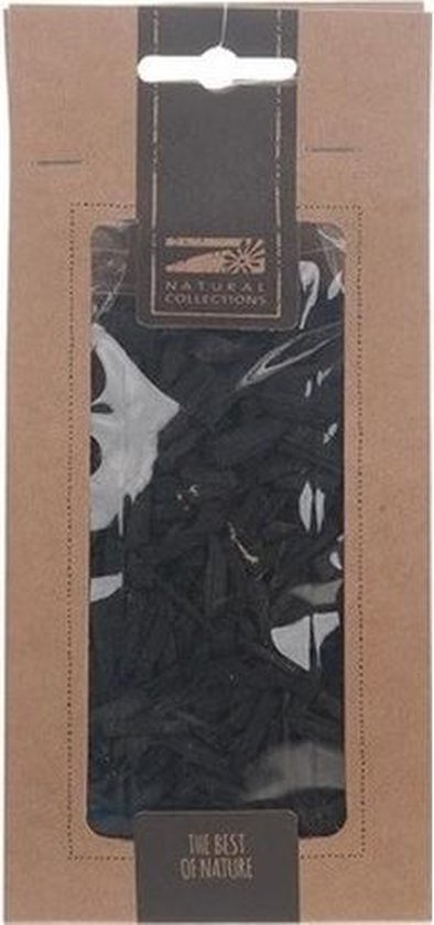 Zakje zwarte houtsnippers 150 - Hobby/decoratie materiaal Houtstukjes zwart | bol.com