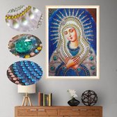Arststudioclub® strass Diamond painting volwassenen Moeder Maria, religieuze serie 30X40 cm