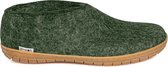 Glerups Schoen met rubber zool-Groen-41