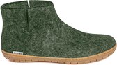 Glerups Laars met rubber zool-Groen-46