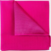 Michaelis Pochet Fuchsia Paars Zijde Structuur - ONESIZE