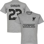 Liverpool Shaqiri 23 Team T-Shirt - Grijs - 3XL