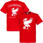 Liverpool Pride T-Shirt - Rood - 4XL