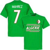 Algerije Mahrez 7 Team T-Shirt - Groen - XS