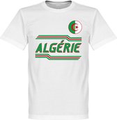 Algerije Team T-Shirt - Wit - XL